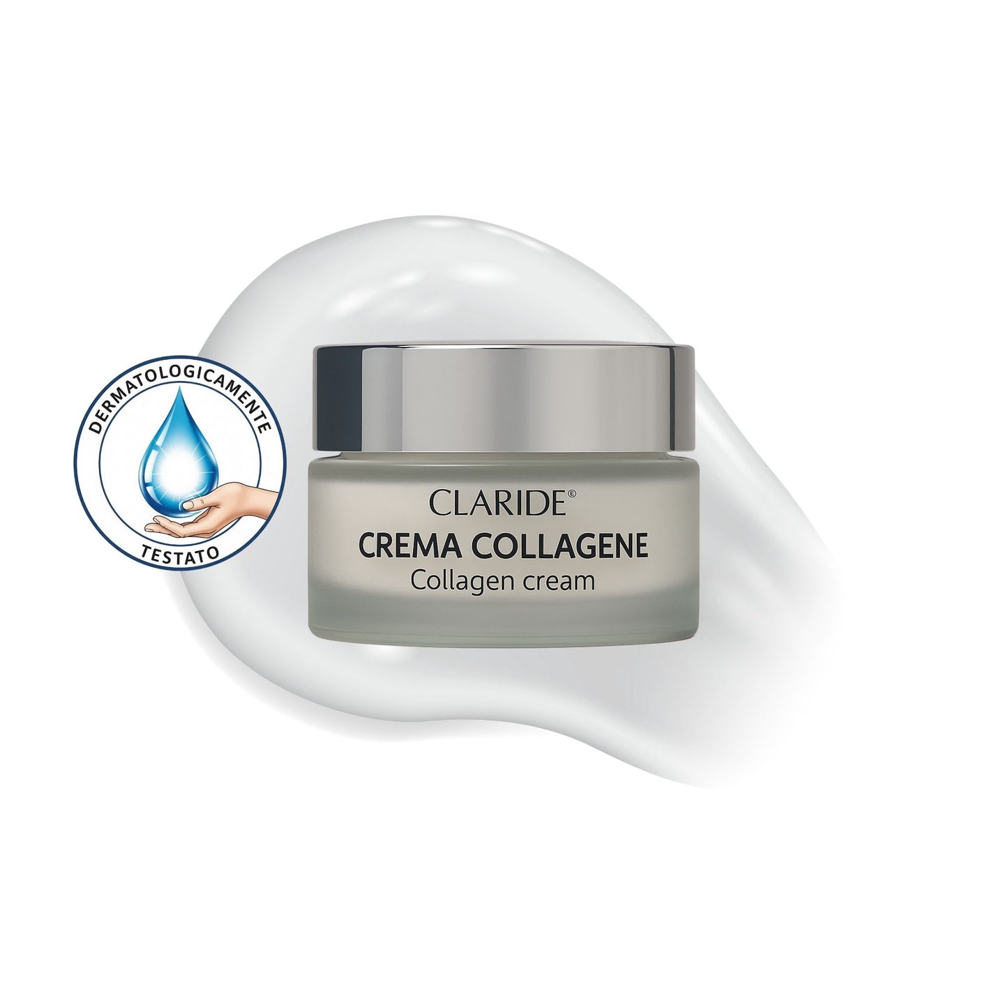 Crema Viso al Collagene Dermatologicamente Testata | Claride Fitocosmesi