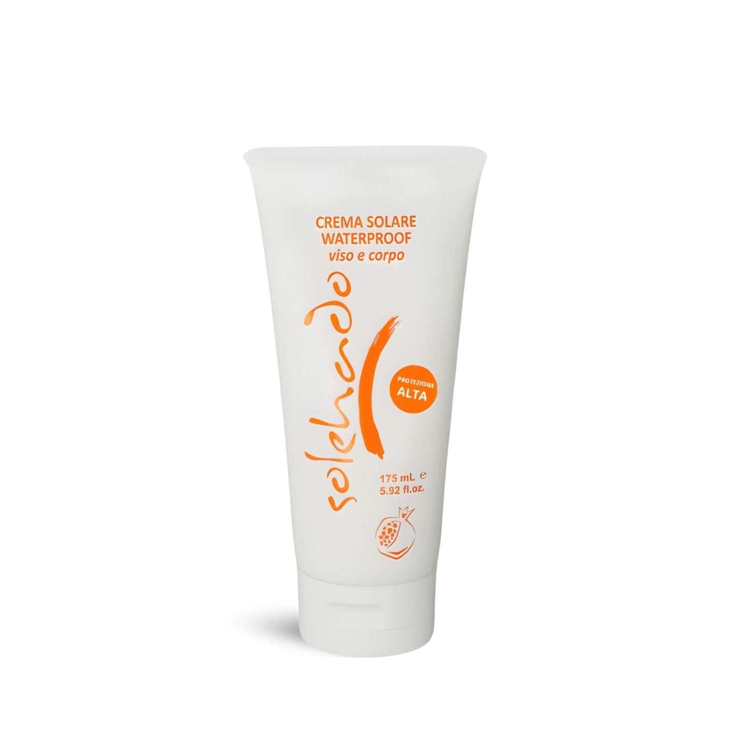 Crema Solare Alta Protezione Waterproof al Melograno per tutti i tipi di pelle 175 ml