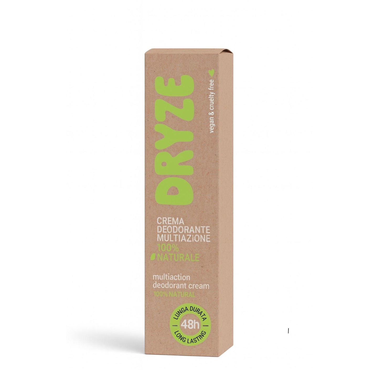 Confezione DRYZE 50mL deodorante multiazione 100% riciclabile