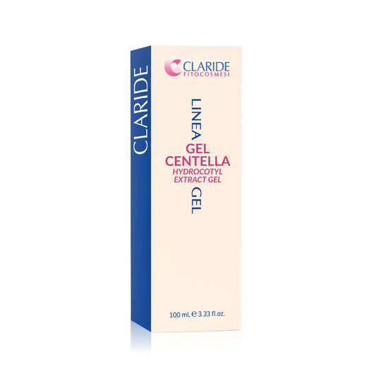 Scatola del Gel alla Centella Asiatica di Claride Fitocosmesi, trattamento per il microcircolo e gli inestetismi della cellulite da 100 ml