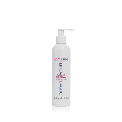 Bagnoschiuma Bagnodoccia Detergente Delicato CLARIDE FITOCOSMESI 250ml con estratto di ortica e proteine da grano. Formula delicata per pelli sensibili con tensioattivi naturali da soia. Detersione profonda e idratazione duratura.