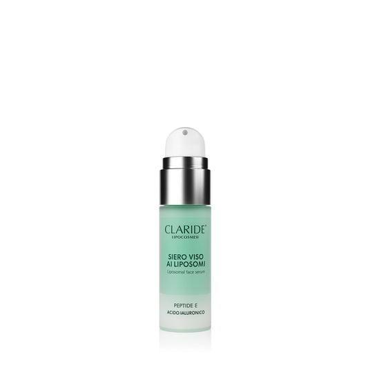 Claride Fitocosmesi flacone airless Siero Viso ai Liposomi con Peptidi e Acido Ialuronico