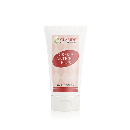 Tubo di Crema Anticell Plus da 150 ml, trattamento corpo drenante e stimolante per ridurre gli inestetismi della cellulite a ogni stadio.