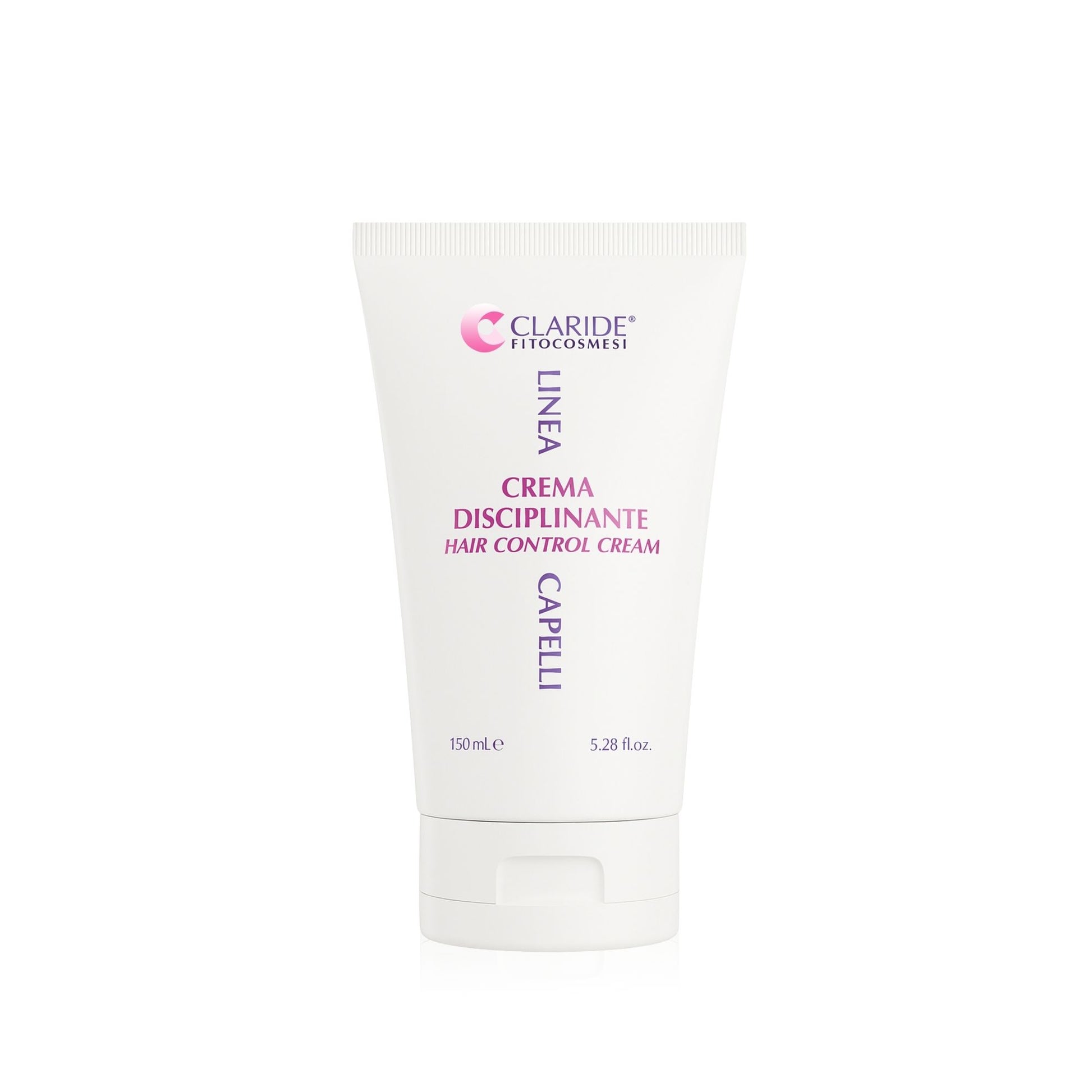 Tubo di Crema Disciplinante per capelli da 150 ml, trattamento anti-crespo per domare, idratare e definire i capelli ricci.