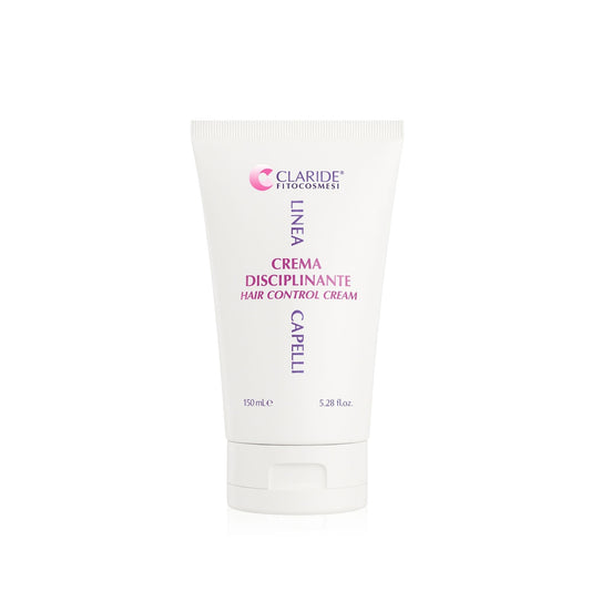 Tubo di Crema Disciplinante per capelli da 150 ml, trattamento anti-crespo per domare, idratare e definire i capelli ricci.