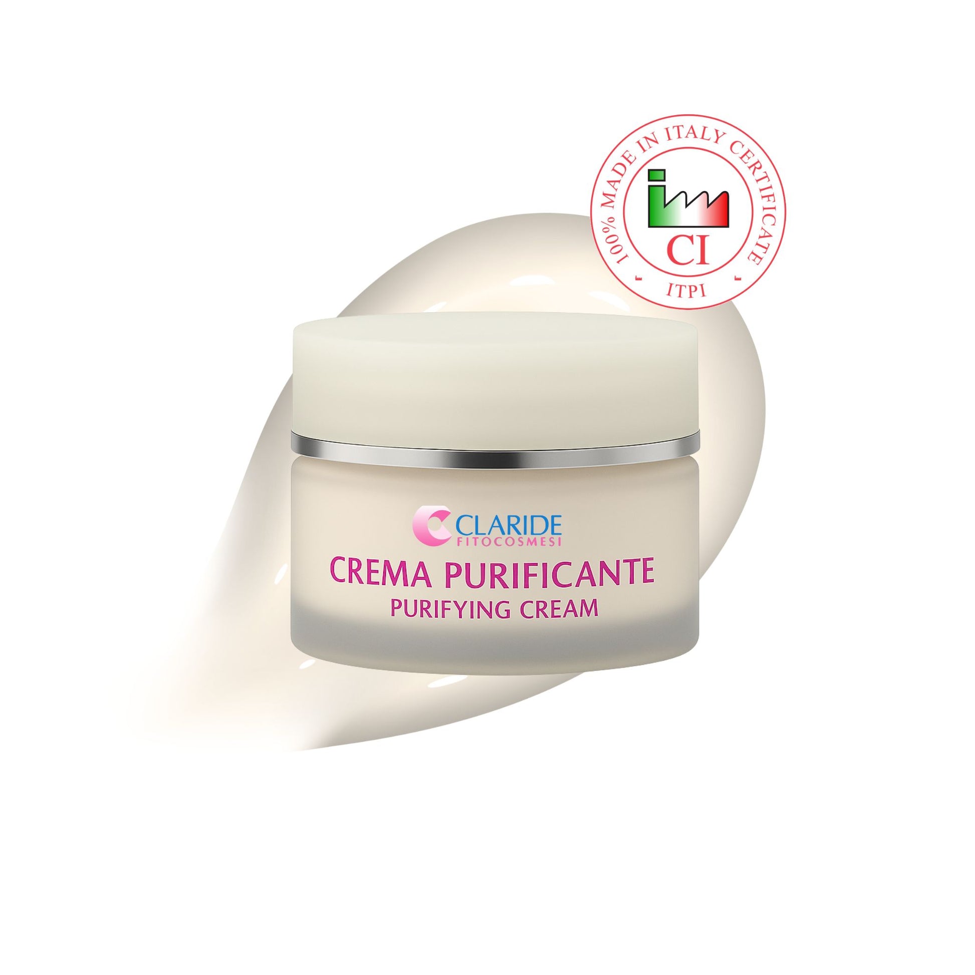 Crema Purificante Claride Fitocosmesi | Certificata 100% Made in Italy