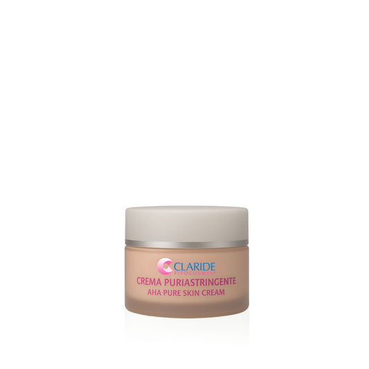 Crema Puriastringente agli AHA Claride Fitocosmesi | Esfoliante per Pori Dilatati
