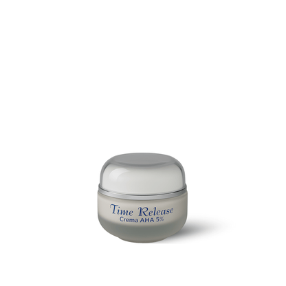 Crema Viso AHA Acidi di Frutta 5% e Vitamina E Antiage Schiarente Rigenerante per tutti i tipi di pelle