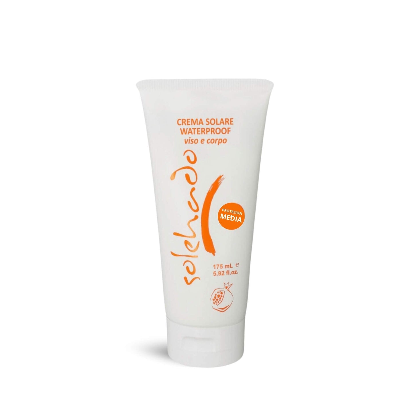 Crema Solare Media Protezione Waterproof al Melograno per tutti i tipi di pelle 175 ml