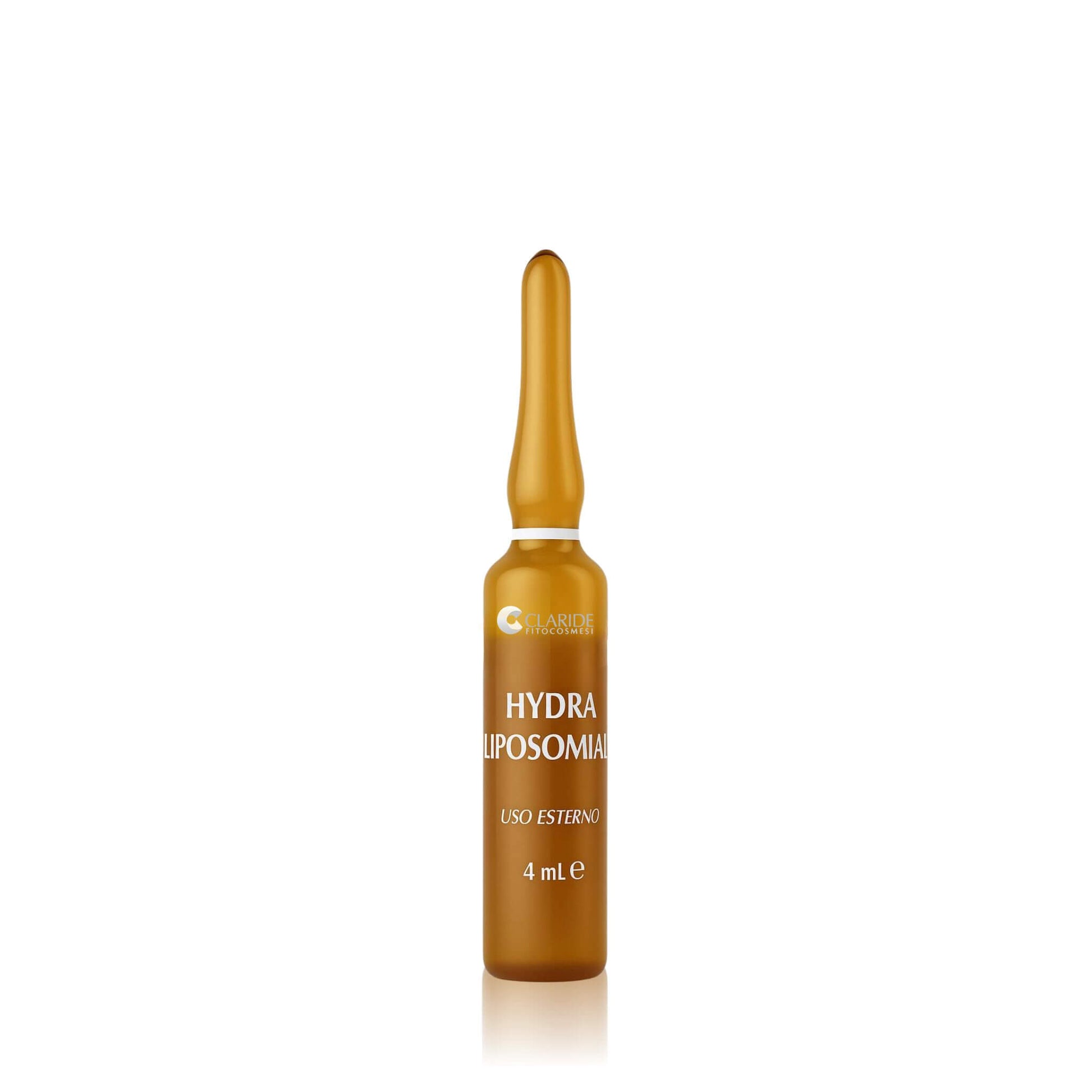 Fiala monodose concentrata Hydra Liposomial di Claride Fitocosmesi per un'idratazione viso intensiva.