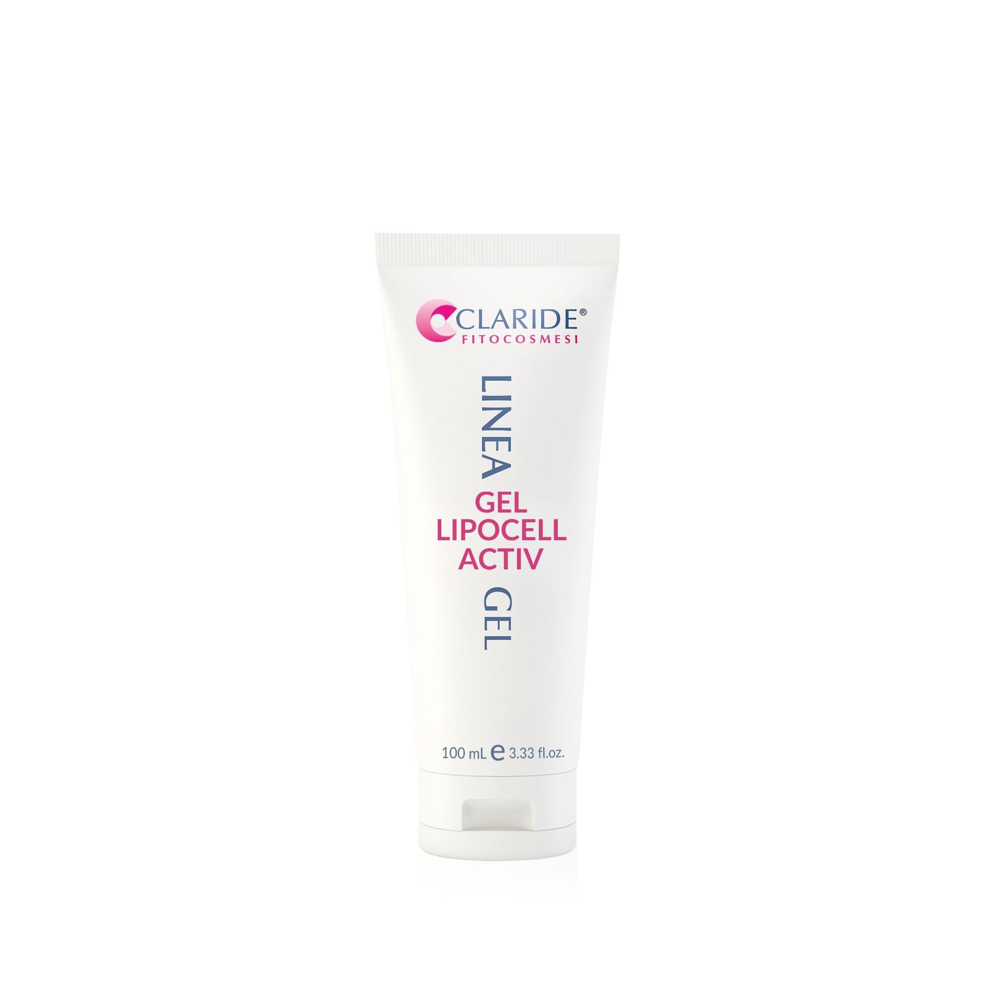 Immagine del Gel Lipocell Activ di Claride Fitocosmesi. Un trattamento corpo in gel da 100 ml che stimola la microcircolazione e combatte la cellulite grazie agli estratti di Fucus e Betulla.