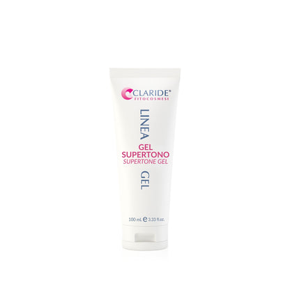 Tubo da 100 ml di Gel Super Tono, trattamento corpo rassodante e tonificante per contrastare il rilassamento cutaneo su braccia, addome e interno cosce.