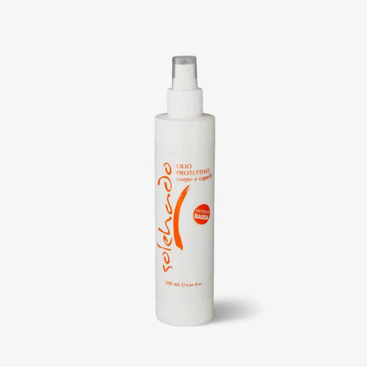 Olio Protettivo Corpo e Capelli Emoliente e Protettivo all'Olio di Mallo di Noci 200 ml