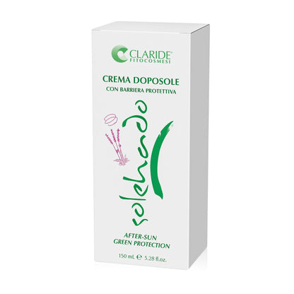 Confezione della crema doposole Solehado di Claride Fitocosmesi