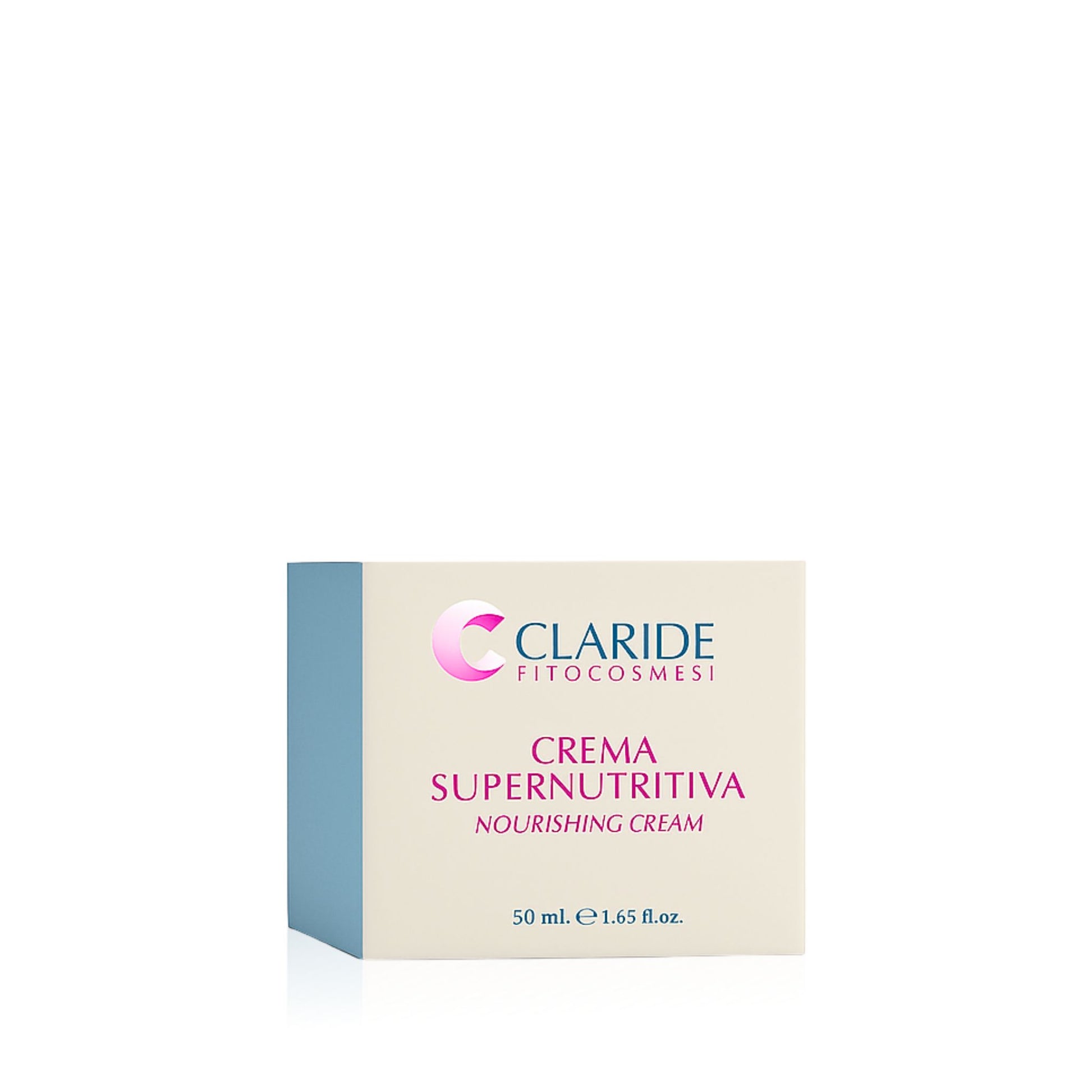 Scatola della Crema Supernutritiva Nourishing Cream di Claride Fitocosmesi