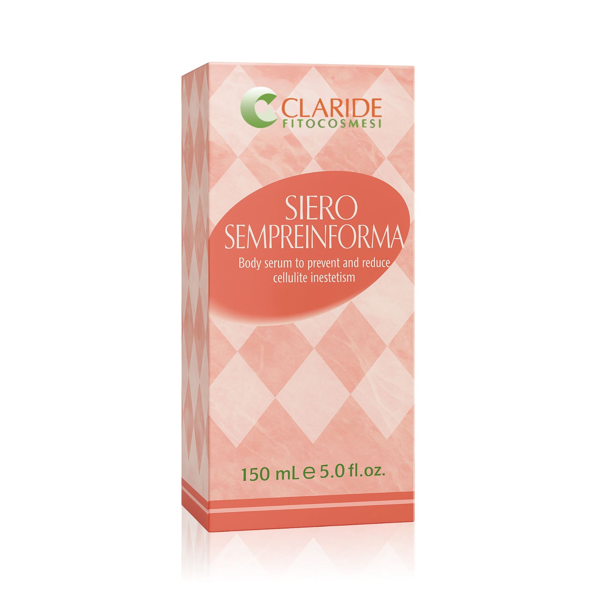 Scatola del Siero corpo Sempreinforma di Claride Fitocosmesi , trattamento per inestetismi della cellulite da 150