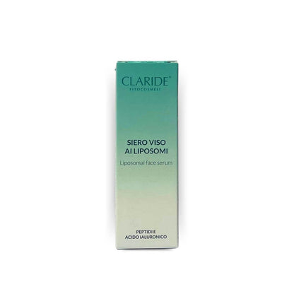 Siero Viso ai Liposomi Giorno e notte con Peptide Biotecnologico e Acido Ialuronico per tutti tipi di pelle