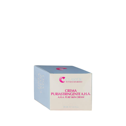 Crema Puriastringente AHA con estratti di Jojoba per Pelli Grasse